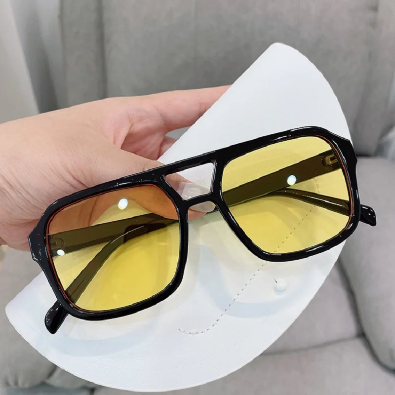 Fashion Square Sunglasses Women Vintage Frame Female Double Beam Sun Glasses Ocean Gradient Retro Designer Outdoor Oculos De Sol
Fashion Square Sunglasses Women Vintage Frame Female Double Beam Sun Glasses Ocean Gradient Retro Designer Outdoor Oculos De Sol