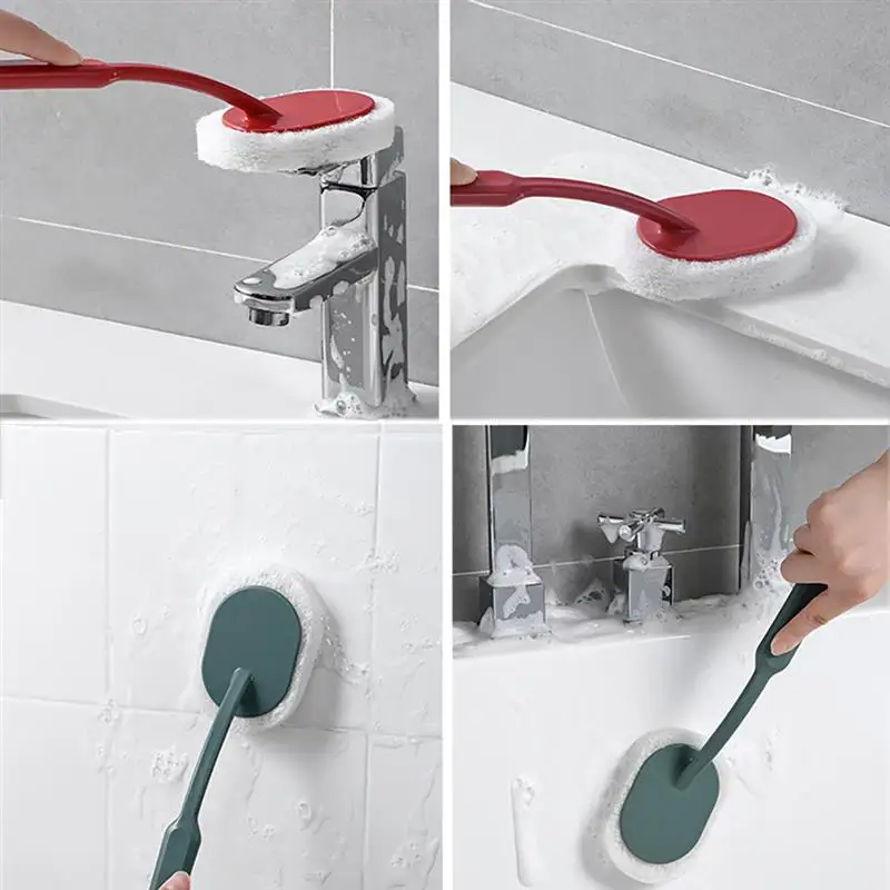 Sponge Brush Long Handle Bathroom Washing Tool Kitchen Sink Scrubber for Pot Pan Tile Bathtub Kitchen Cleaning Sponge Brush
Sponge Brush Long Handle Bathroom Washing Tool Kitchen Sink Scrubber for Pot Pan Tile Bathtub Kitchen Cleaning Sponge Brush