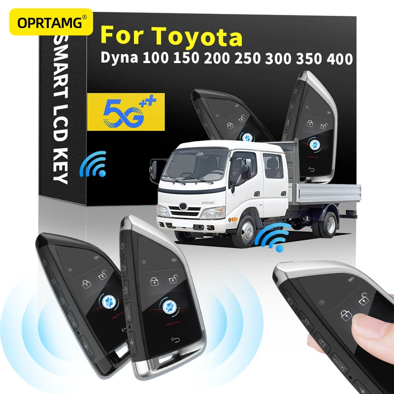 Car smart LCD key accessories for Keyless Smart Key For Toyota Dyna 100 150 200 250 300 350 400 2000-2018 2019 2020 2021 2022
Car smart LCD key accessories for Keyless Smart Key For Toyota Dyna 100 150 200 250 300 350 400 2000-2018 2019 2020 2021 2022