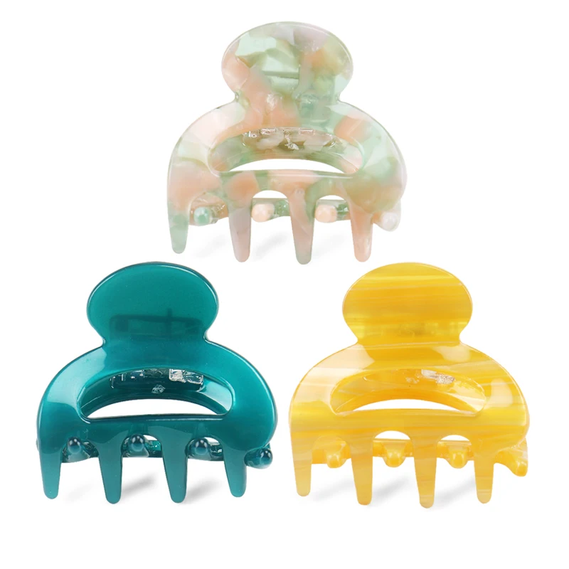 Mini Hair Claw Clip Acetate Small Colorful Hair Clips for Kids Styling Hair Accessories Mixed Colors
Mini Hair Claw Clip Acetate Small Colorful Hair Clips for Kids Styling Hair Accessories Mixed Colors