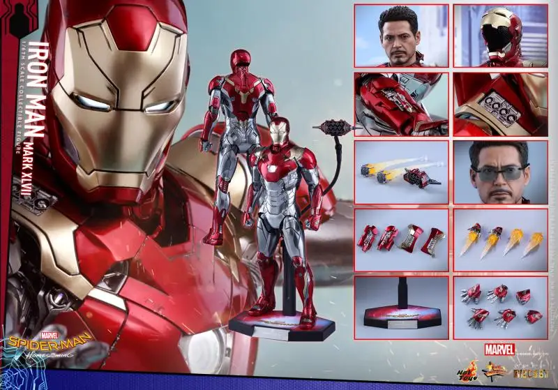Original Hot Toys Marvel Alloy Iron Man Mk47 Back To School Season 1/6 Anime Action Figure Collection Model Toys
Original Hot Toys Marvel Alloy Iron Man Mk47 Back To School Season 1/6 Anime Action Figure Collection Model Toys