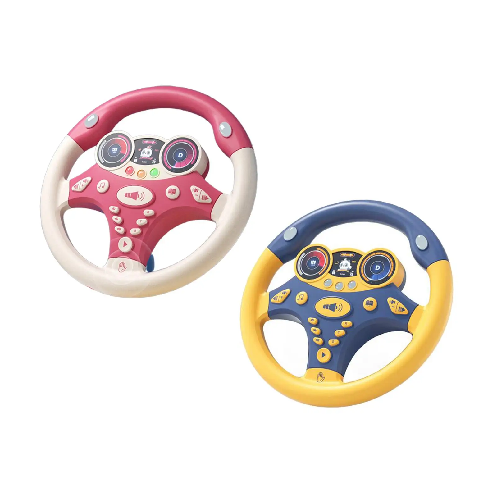 Electric Steering Wheel Toy Small Steering Wheel Toys Electric Wheel Toy for Holiday Gifts
Electric Steering Wheel Toy Small Steering Wheel Toys Electric Wheel Toy for Holiday Gifts