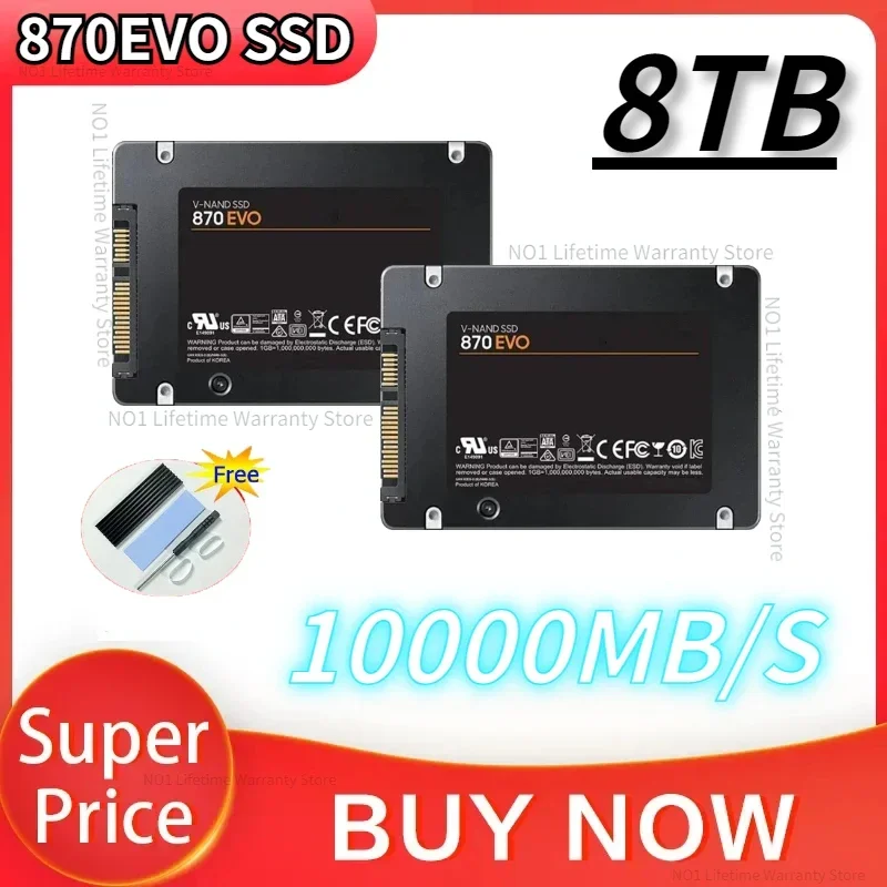 

PS5 8TB 2023 New Original Sata3 Ssd 4TB 240GB 120GB 256GB 480GB 500GB 1TB 2TB Hdd Hard Disk Disc 2.5 Internal Solid State Drive