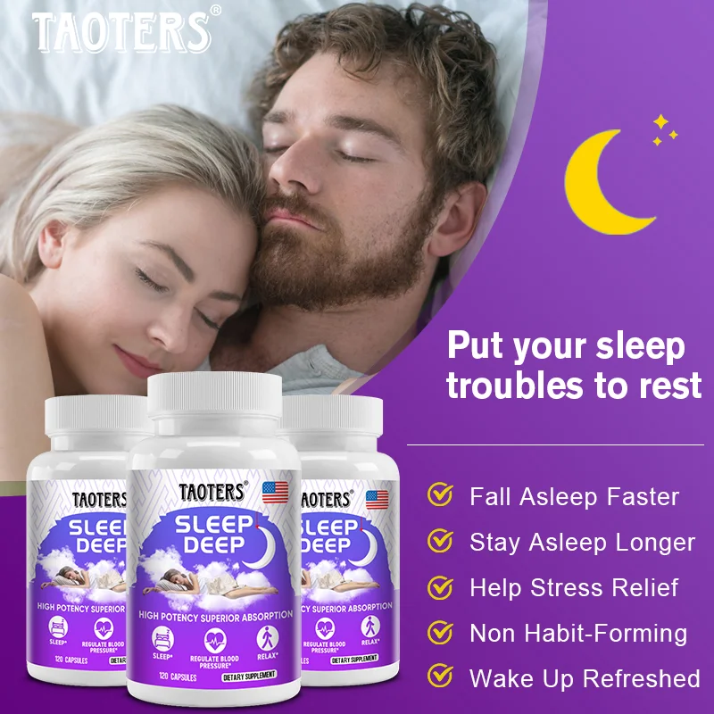 Melatonin Capsules-natural Sleep Supplement-helps Fall Asleep Quickly, Relieves Insomnia, Relieves Stress and Anxiety
Melatonin Capsules-natural Sleep Supplement-helps Fall Asleep Quickly, Relieves Insomnia, Relieves Stress and Anxiety