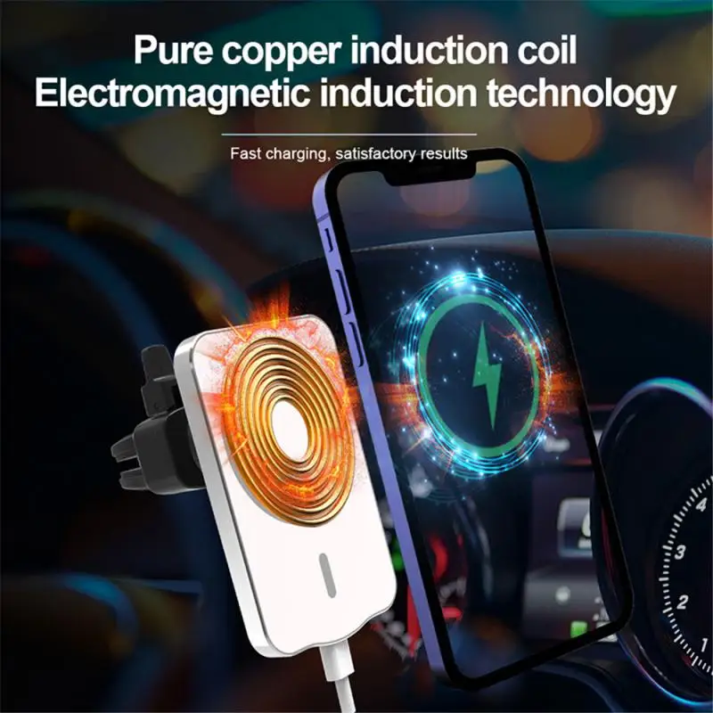 Wireless Charger Fold Protection 15w Car Phone Holder Multifunctional Durable Car Air Vent Stand Car Supplies For Iphone12
Wireless Charger Fold Protection 15w Car Phone Holder Multifunctional Durable Car Air Vent Stand Car Supplies For Iphone12