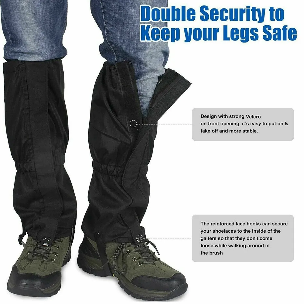 Children's Adult Outdoor Waterproof Leggings Hiking Camping Mountaineering Skiing Desert Leg Cover Boots Shoe Cover Legprotector
Children's Adult Outdoor Waterproof Leggings Hiking Camping Mountaineering Skiing Desert Leg Cover Boots Shoe Cover Legprotector