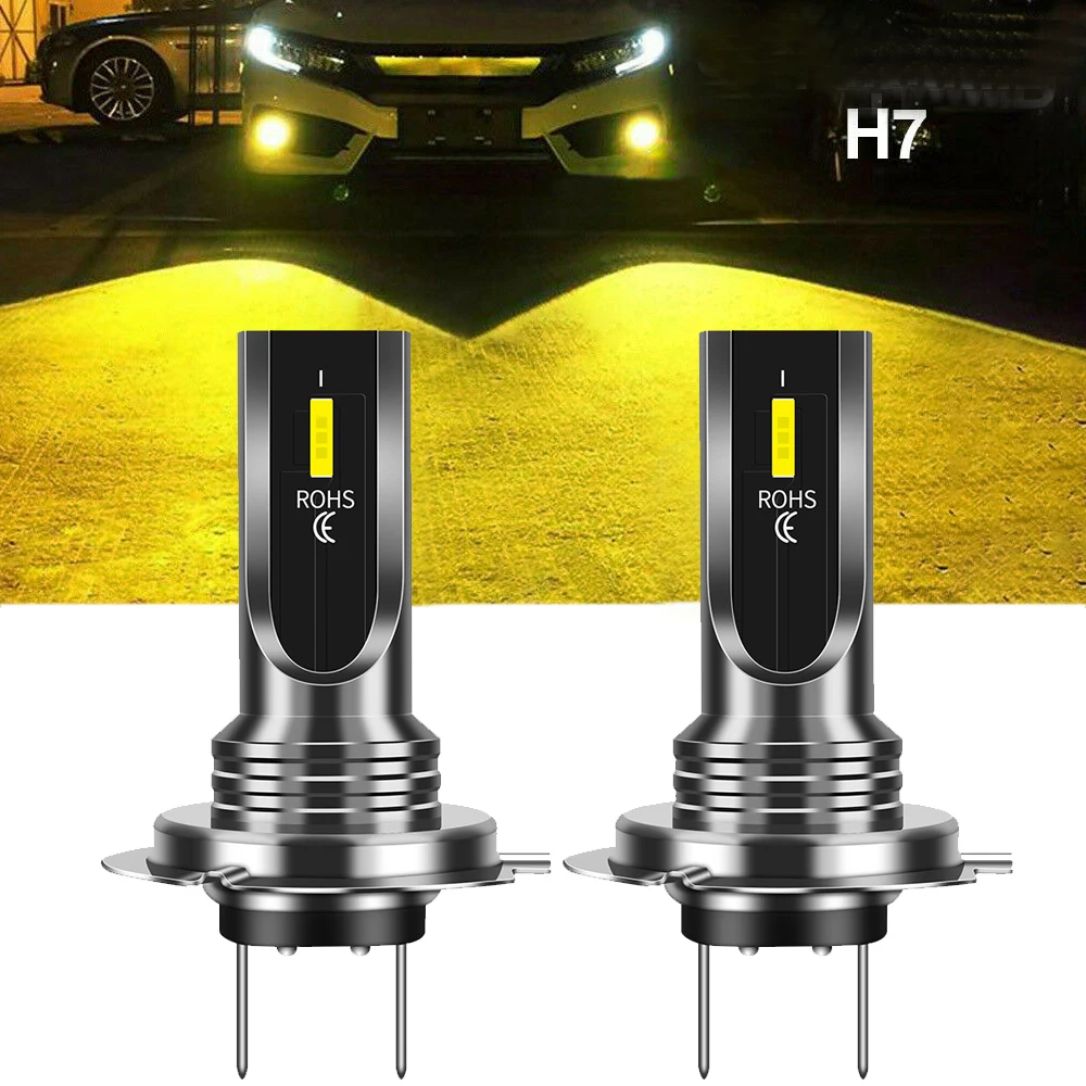 2pcs Error Free H7 7500 Lm LED Headlight Bulb Hi/Low Bulbs Beam 3000K Yellow Replacement High Quality Car Accessories
2pcs Error Free H7 7500 Lm LED Headlight Bulb Hi/Low Bulbs Beam 3000K Yellow Replacement High Quality Car Accessories