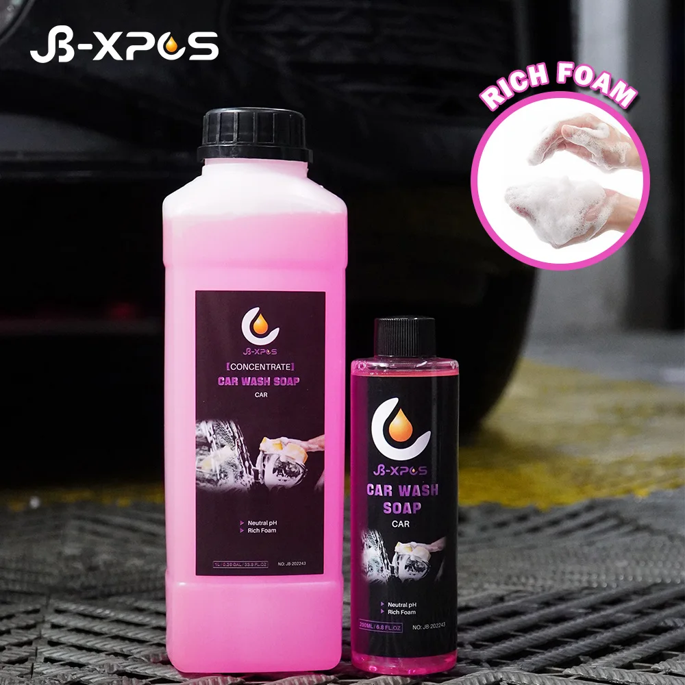 

Car Wash Shampoo pH Neutral For High Suds For Foam Cannon Foam Gun Powerful High Suds Professional Formula Car Cleaning JB 43