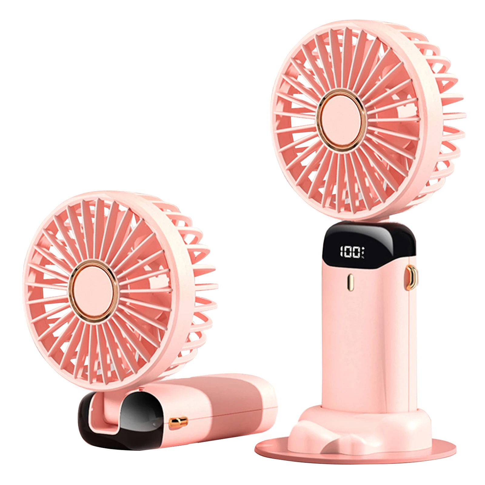 Handheld Fan Mini Portable Fan USB Rechargeable LED Display Small Pocket Fan 5 Speed Portable Student Office Small Cooling Fans
Handheld Fan Mini Portable Fan USB Rechargeable LED Display Small Pocket Fan 5 Speed Portable Student Office Small Cooling Fans