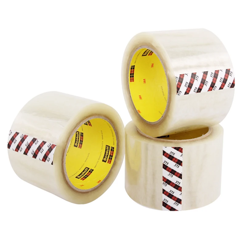 3M Box Sealing Tape 375 Clear Packing Tape Adhesive Tape for Box Carton Sealing Packaging OPP Mounting 48/72mm*50m/Roll
3M Box Sealing Tape 375 Clear Packing Tape Adhesive Tape for Box Carton Sealing Packaging OPP Mounting 48/72mm*50m/Roll