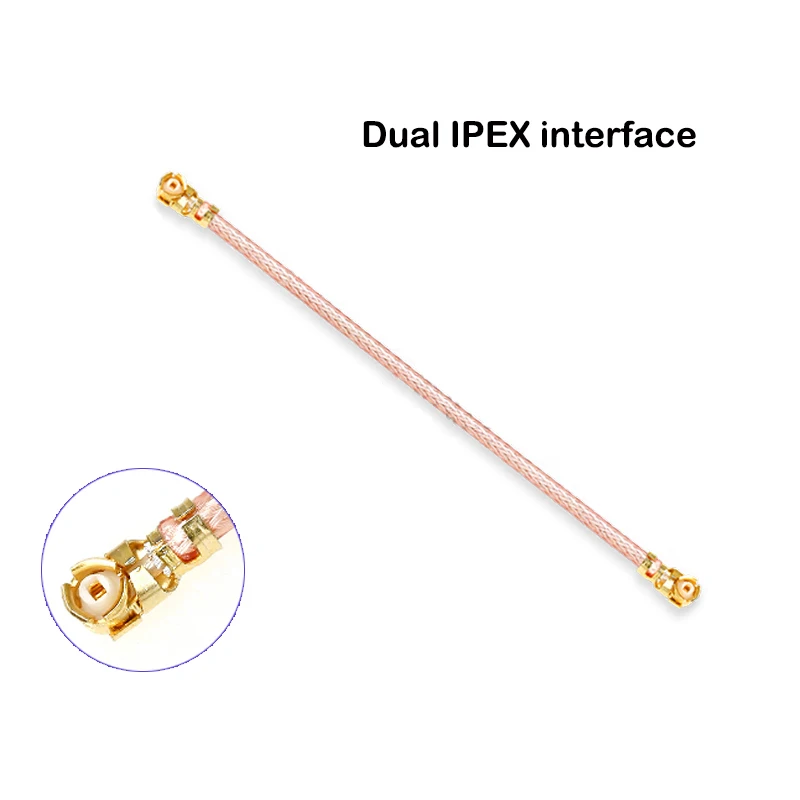 2PCS RG178 transfer cable interface Dual IPEX interface wireless network card module Antenna Cable length optional
2PCS RG178 transfer cable interface Dual IPEX interface wireless network card module Antenna Cable length optional