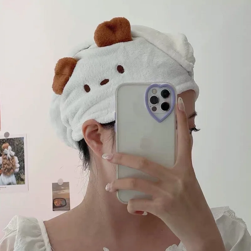 Three-dimensional Puppy Hair Drying Cap Cute Cartoon Thickened Absorbent Towel Quick-drying Turban Dropshipping
Three-dimensional Puppy Hair Drying Cap Cute Cartoon Thickened Absorbent Towel Quick-drying Turban Dropshipping