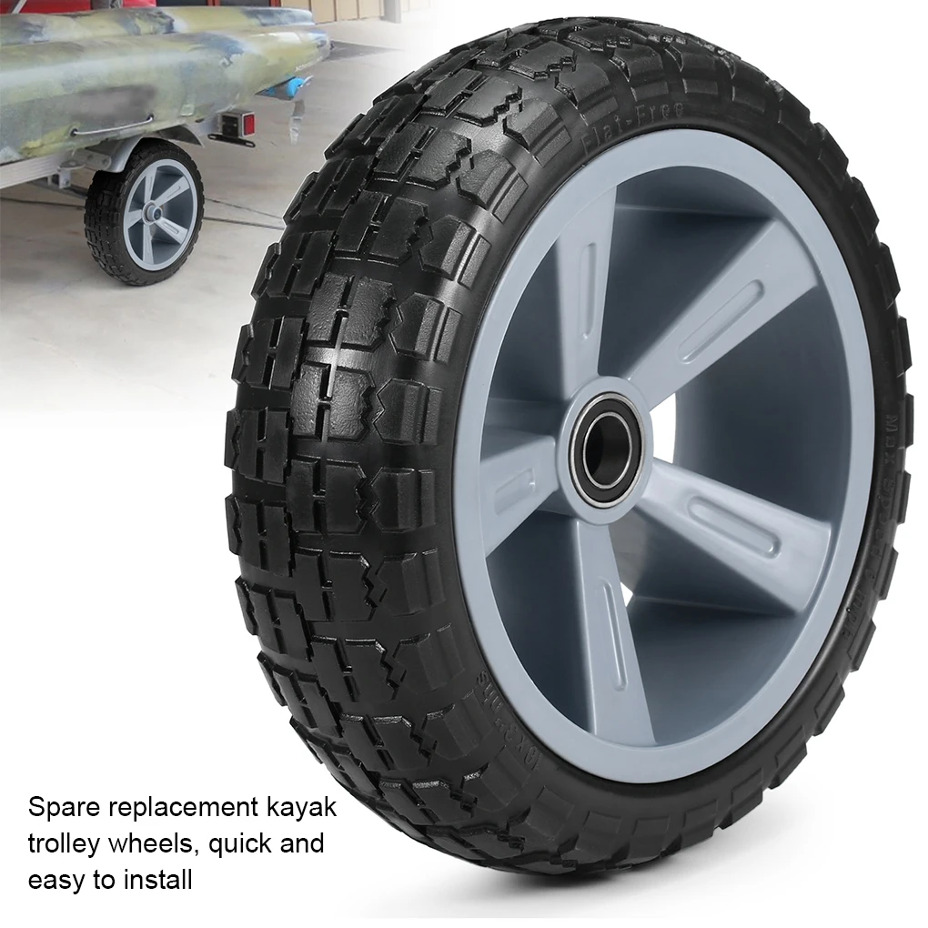 10 Inch Kayak Tire Trolley Wheel Canoe Heavy Duty Replacement TPU Nylon Repairing Tyre Water Sports Supply Canoeing
10 Inch Kayak Tire Trolley Wheel Canoe Heavy Duty Replacement TPU Nylon Repairing Tyre Water Sports Supply Canoeing