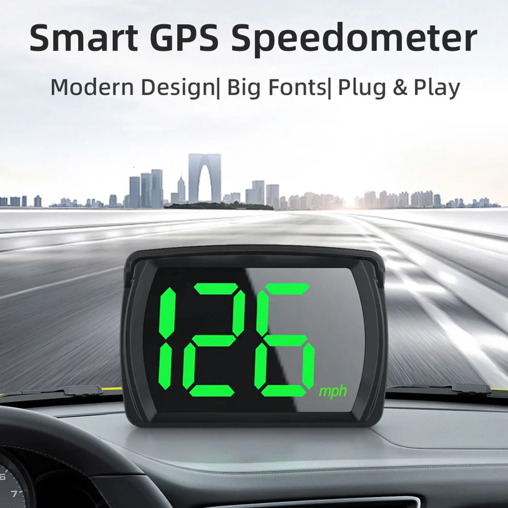 HUD GPS Head-up Display Black Car Digital Speed Durable High-definition Odometer Speedometer Universal 8x5.4x3.1CM
HUD GPS Head-up Display Black Car Digital Speed Durable High-definition Odometer Speedometer Universal 8x5.4x3.1CM