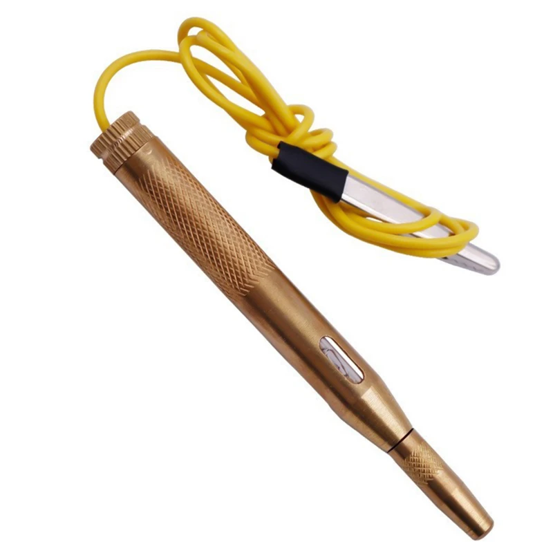 New OBD2 6V-24V Car Circuit Tester Probe Light System Test Probe Lamp Auto Light Lamp Voltage Test Pen Detector Copper
New OBD2 6V-24V Car Circuit Tester Probe Light System Test Probe Lamp Auto Light Lamp Voltage Test Pen Detector Copper