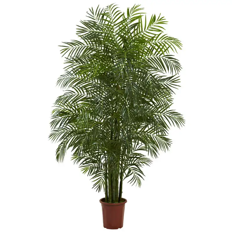 

Areca Artificial Tree UV Resistant (Indoor/Outdoor), Green Artificial leaves Palm leaves Fake vines Artificial flowers Moss dec