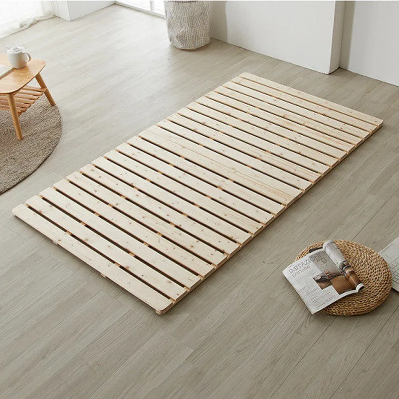 Подставка для кровати из массива дерева в японском стиле рейки татами мебель