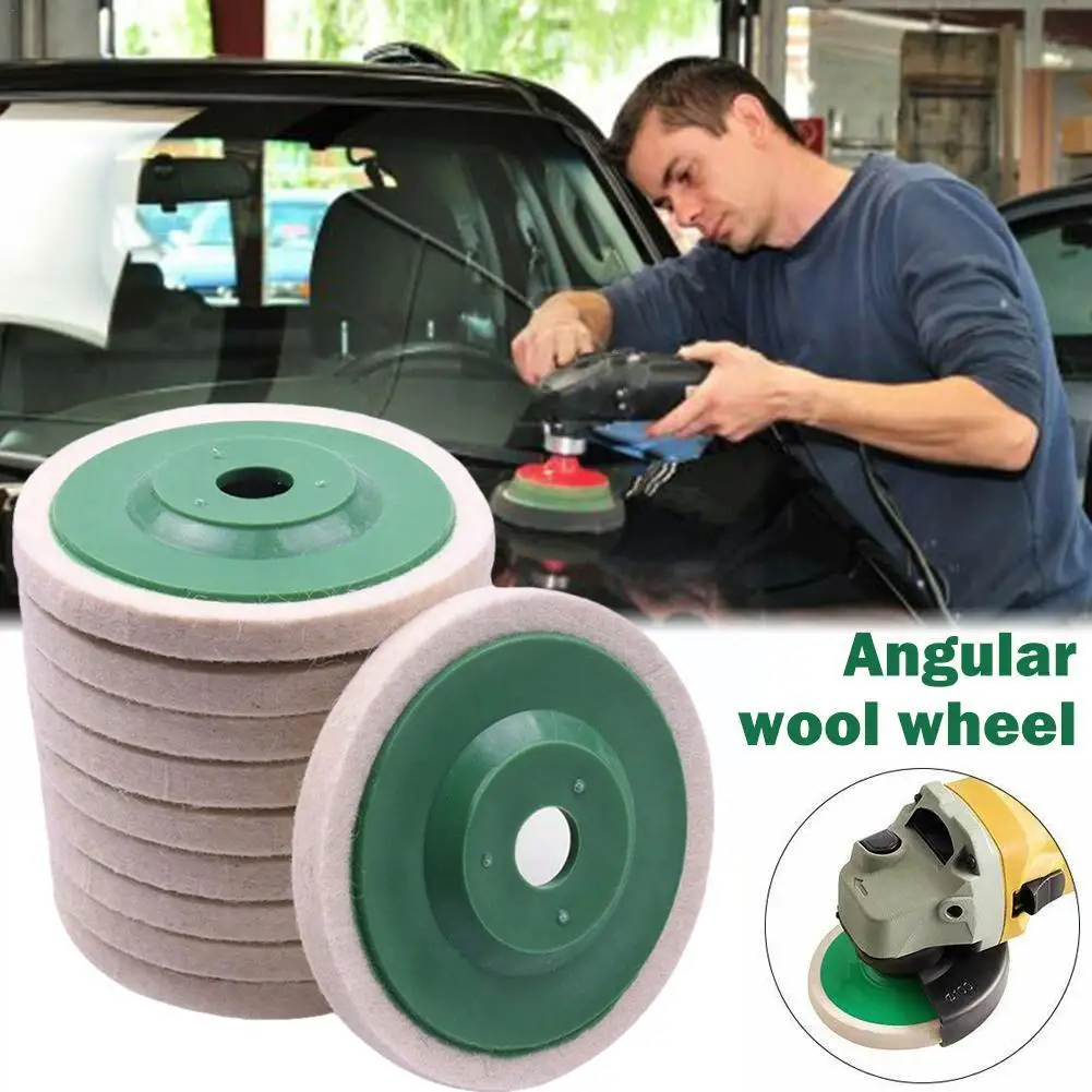 10 Pcs Angular Shag Wheel 100mm Mirror Polished Wheel Steel Polishing Furniture Polishing Stone Disc Stainless Wood Waxing K8X8
10 Pcs Angular Shag Wheel 100mm Mirror Polished Wheel Steel Polishing Furniture Polishing Stone Disc Stainless Wood Waxing K8X8