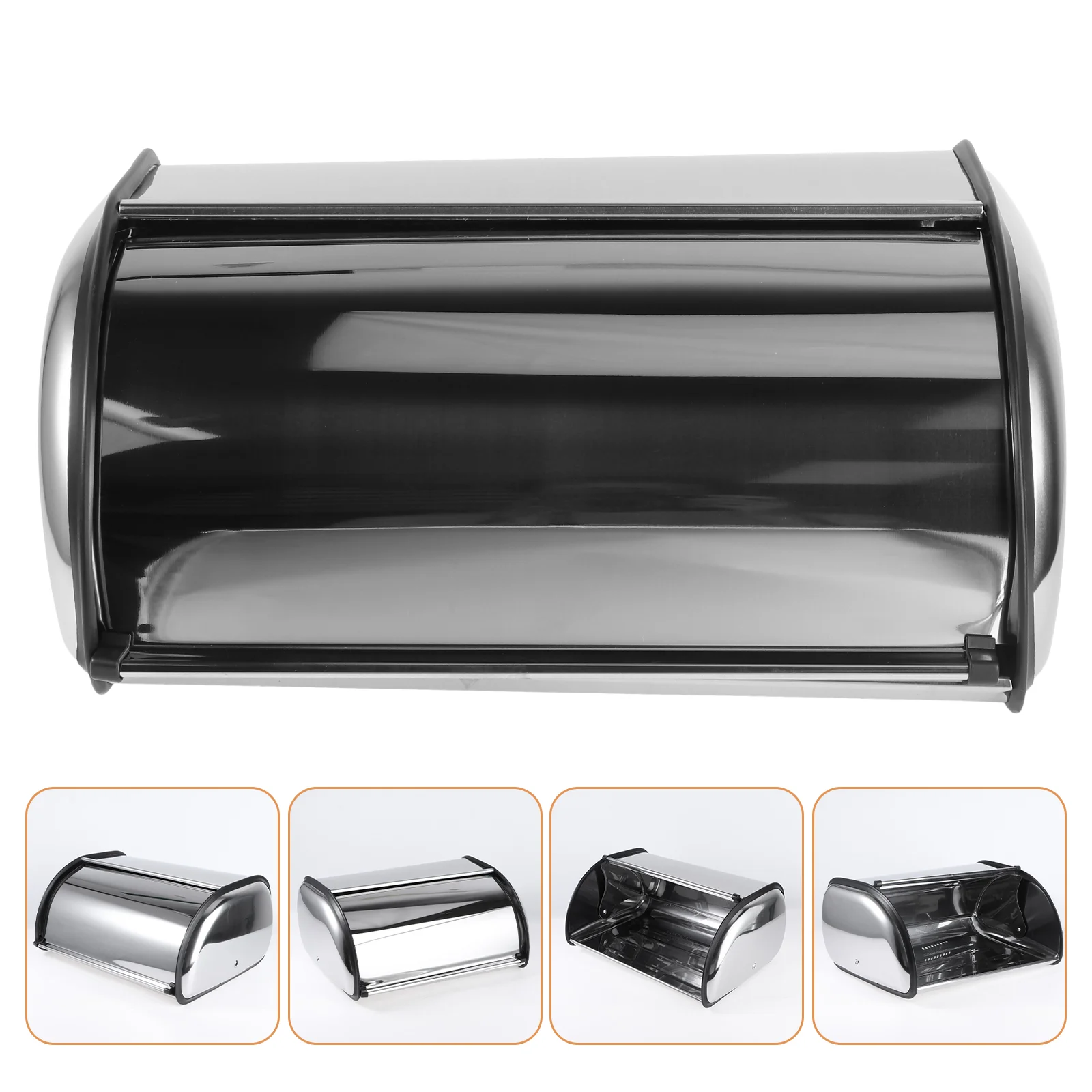 Bread Box Storage Holder Kitchen Countertop Container Bin Stainless Steel Keeper Seasoning Large Pie Pizza Condiment Saver Metal
Bread Box Storage Holder Kitchen Countertop Container Bin Stainless Steel Keeper Seasoning Large Pie Pizza Condiment Saver Metal