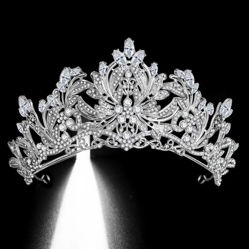 Crystal Bride Crown Alloy Rhinestone Wedding brides Palace Princess Wedding Hair Jewelry
Crystal Bride Crown Alloy Rhinestone Wedding brides Palace Princess Wedding Hair Jewelry