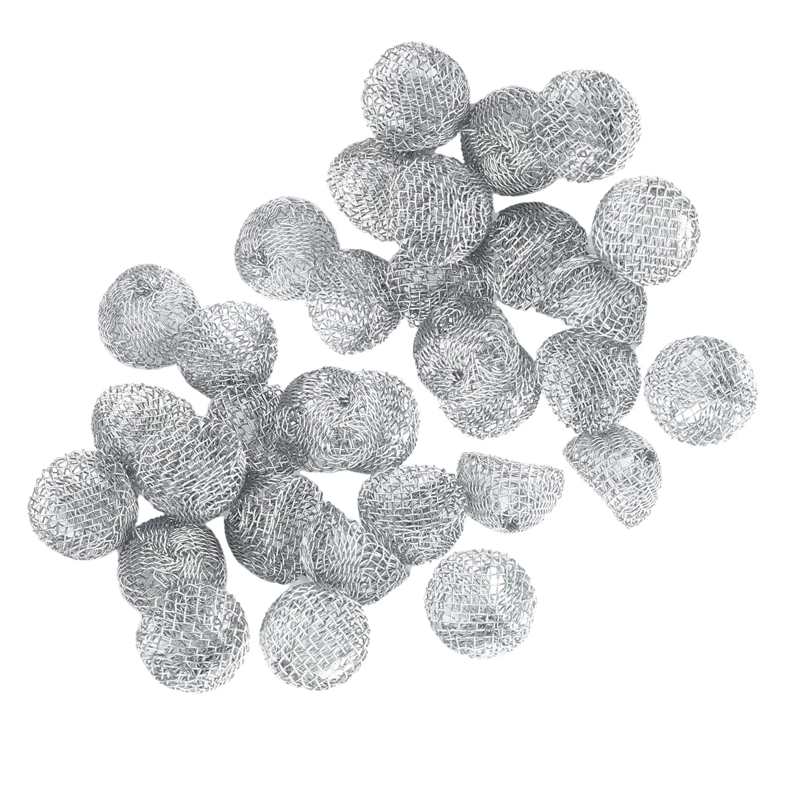 100 Piece Smoking Pipe Filter Balls 13-20mm Silver Metal Pipe Screens Filters Stainless Steel Ball Smoking Accessories Mesh Pipe
100 Piece Smoking Pipe Filter Balls 13-20mm Silver Metal Pipe Screens Filters Stainless Steel Ball Smoking Accessories Mesh Pipe