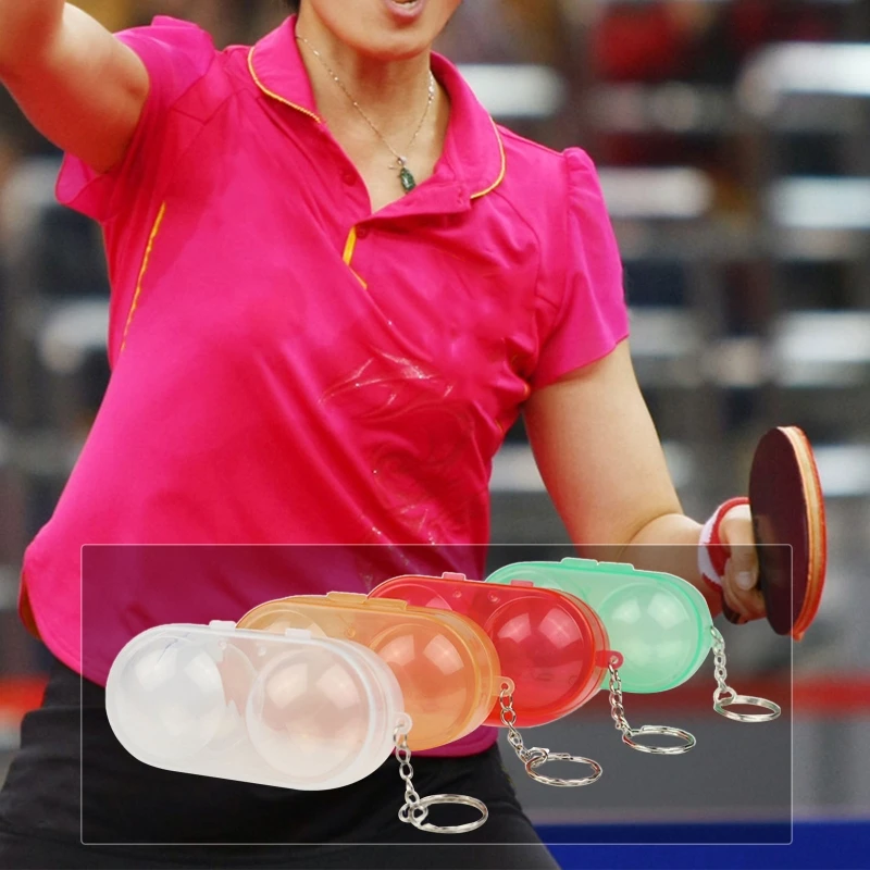 1PC Table Tennis Balls Container with Chain Ping-Pong Balls Storage Box Ping-Pong Balls Protective Case For Table Tennis Lover
1PC Table Tennis Balls Container with Chain Ping-Pong Balls Storage Box Ping-Pong Balls Protective Case For Table Tennis Lover