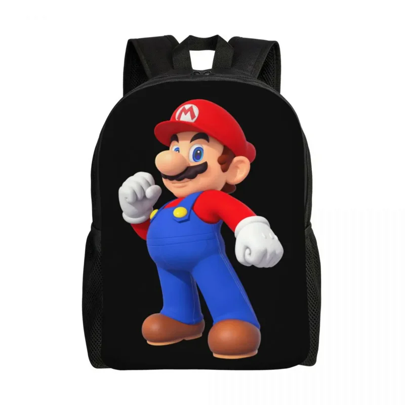 

Fashion Game Super Marios Backpacks for Men Women Waterproof School College Bag Printing Bookbags
