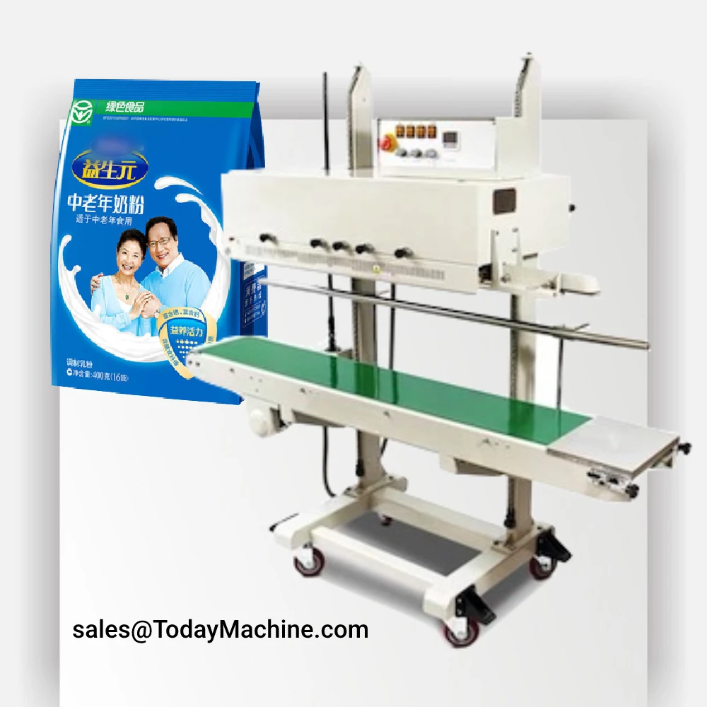 

Band Sealer Continuous Band Sealer Sealing Machine Horizontal Sealing Machine With Date Printing