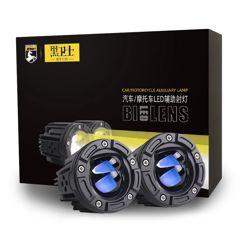 Sanvi Motorcycle Spotlight High Low Beam Bi LED Direct Len Projector For Off-road Vehicle Auxiliary Light Superbright High Power
Sanvi Motorcycle Spotlight High Low Beam Bi LED Direct Len Projector For Off-road Vehicle Auxiliary Light Superbright High Power