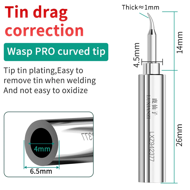 LUXIANZI 936 Сварочные жала для паяльника
LUXIANZI 936 Сварочные жала для паяльника