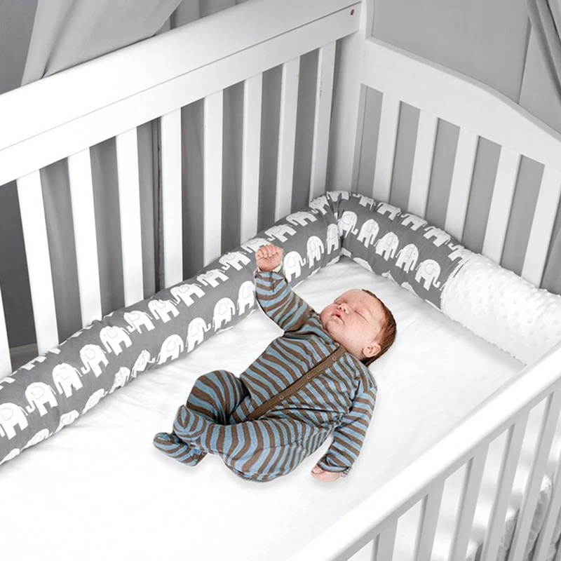 Baby Crib Elephant Long Pillow Newborn Cradle Protective Pads Infant Cushion Fence Removable Bumper Kids Room Bed Decor
Baby Crib Elephant Long Pillow Newborn Cradle Protective Pads Infant Cushion Fence Removable Bumper Kids Room Bed Decor