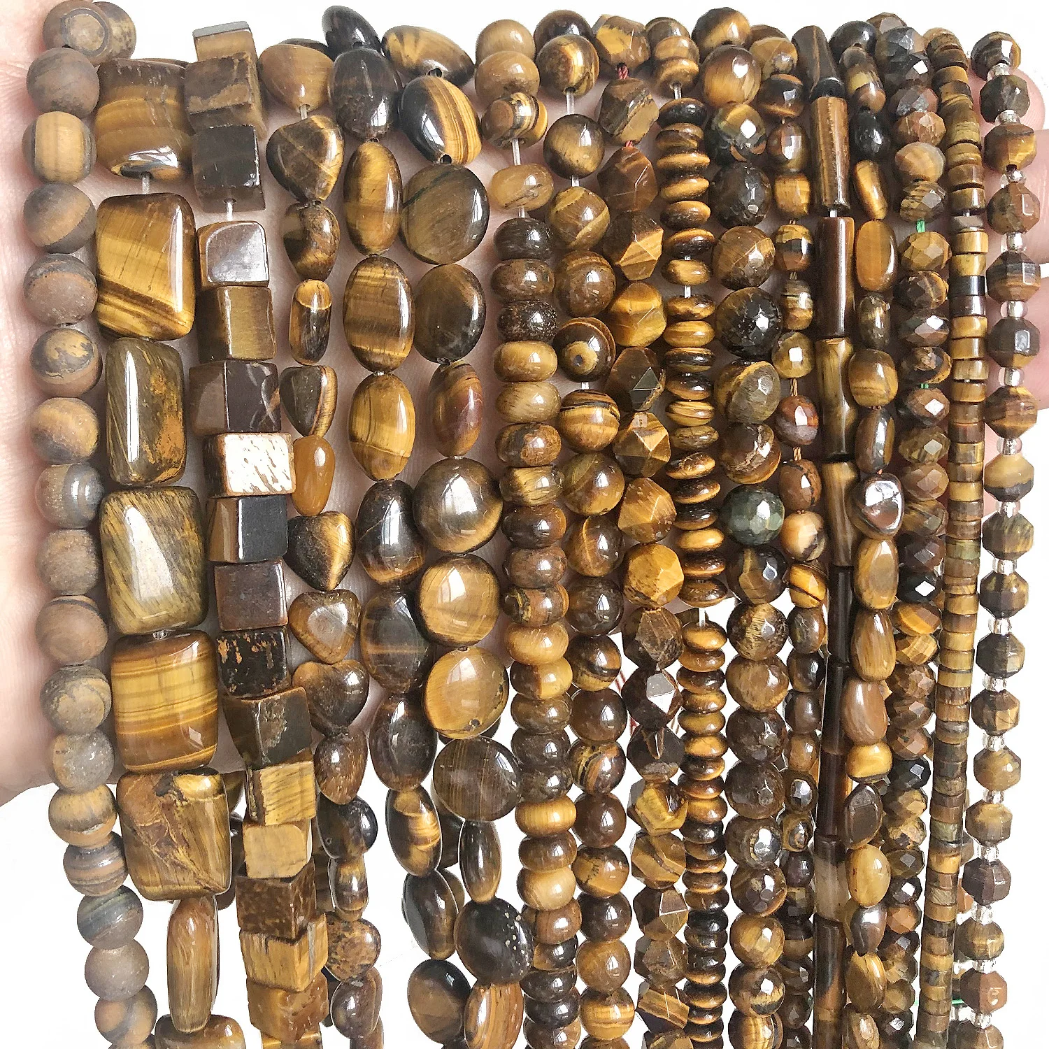 Natural Tiger Eye Stone Beads Charms Heart Cube Flat Round Irregular Loose Beads For Jewelry Making Diy Bracelet Necklace
Natural Tiger Eye Stone Beads Charms Heart Cube Flat Round Irregular Loose Beads For Jewelry Making Diy Bracelet Necklace