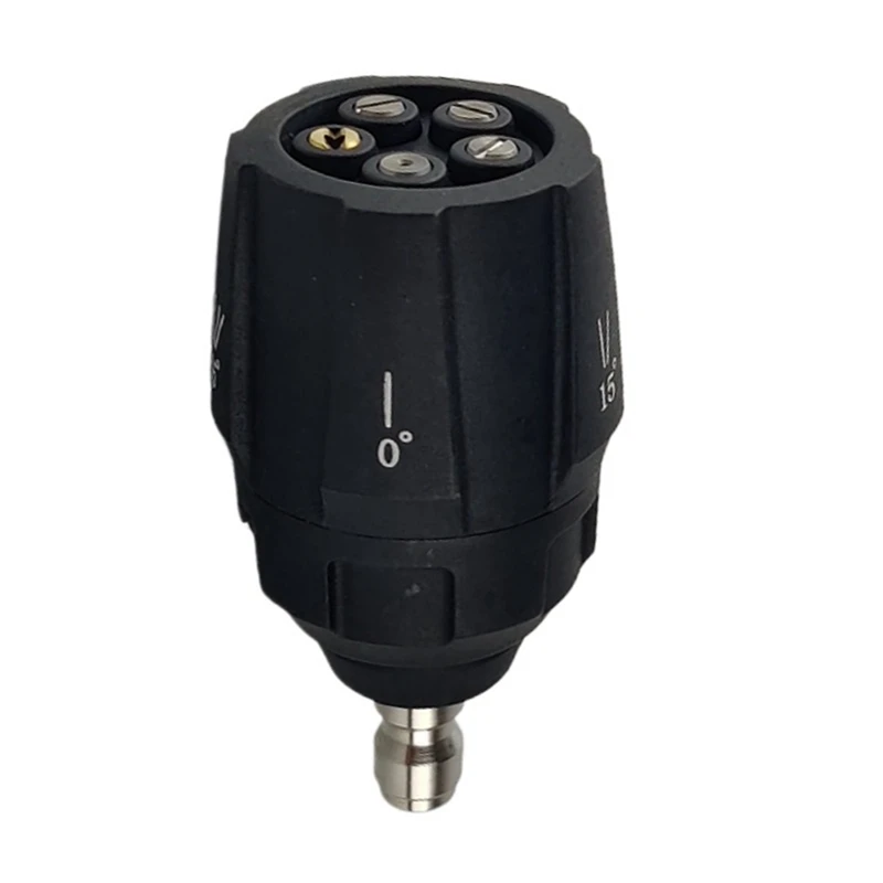 5 In1 Washer Nozzle High Pressure 0/15/25/40/65 Degree Nozzle Piece G1/4 Male Connect Quick Realease Car Accessories
5 In1 Washer Nozzle High Pressure 0/15/25/40/65 Degree Nozzle Piece G1/4 Male Connect Quick Realease Car Accessories