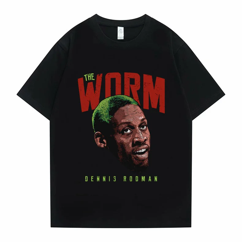 The Worm Dennis Rodman Tees Men Women T-shirt Hip Hop Tshirt Boys Basketball T-shirt Mob Travis Scotts Astroworld T Shirts Tops
The Worm Dennis Rodman Tees Men Women T-shirt Hip Hop Tshirt Boys Basketball T-shirt Mob Travis Scotts Astroworld T Shirts Tops
