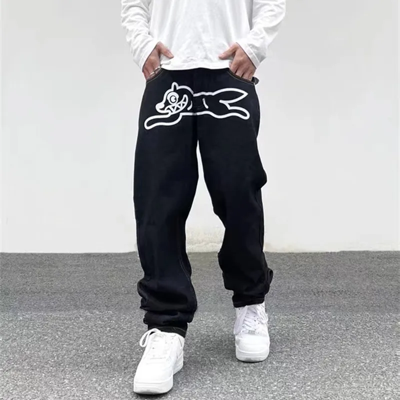 2022 Ropa Dog Print Streetwear Men Hip Hop Baggy Jeans Pants Y2K Clothes Straight Loose Goth Denim Trousers Pantalones Vaqueros
2022 Ropa Dog Print Streetwear Men Hip Hop Baggy Jeans Pants Y2K Clothes Straight Loose Goth Denim Trousers Pantalones Vaqueros
