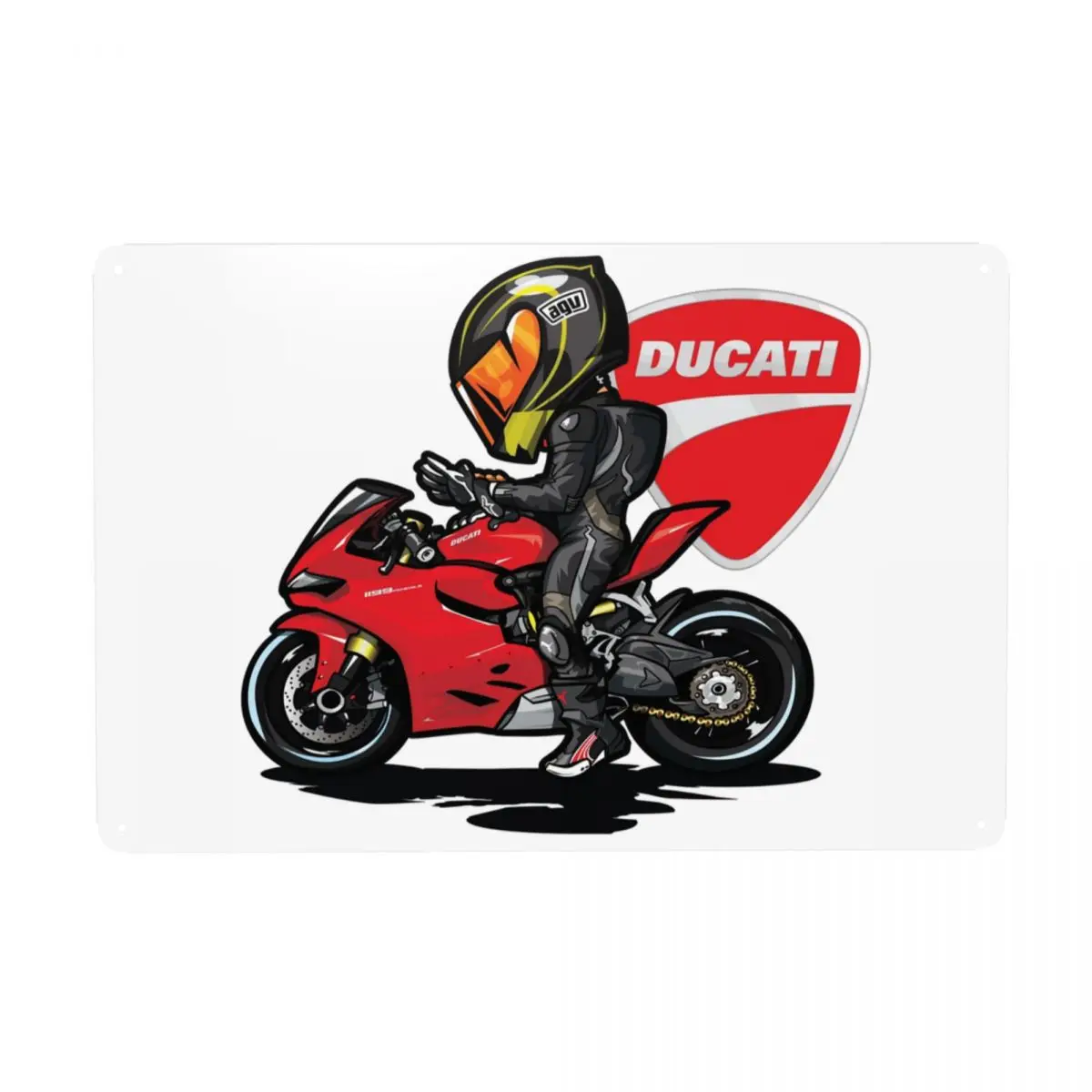 Ducati Borderless Ducati металлические жестяные знаки на заказ Ретро табличка для клуба кафе ресторан мужская пещера бар Настенный декор искусство
Ducati Borderless Ducati металлические жестяные знаки на заказ Ретро табличка для клуба кафе ресторан мужская пещера бар Настенный декор искусство
