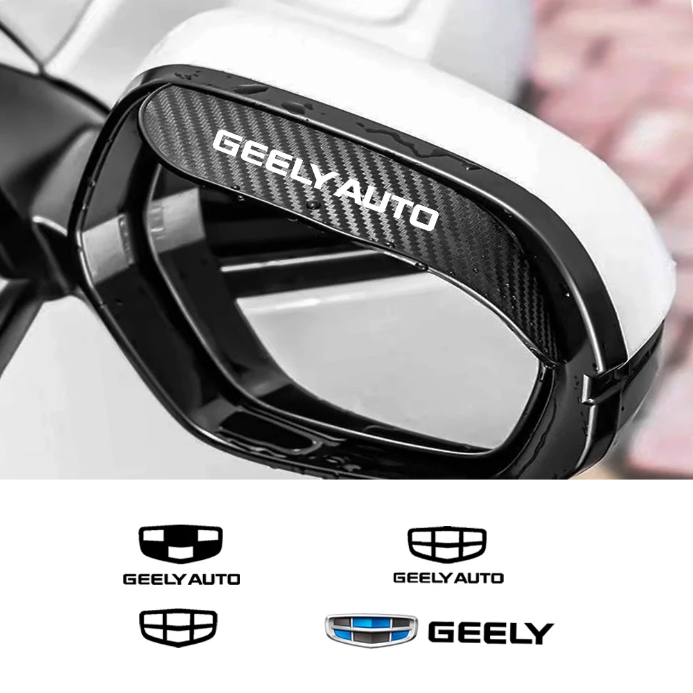 2Pcs Carbon Fiber Car Rearview Mirror Eyebrow Rain Cover For Geely Atlas Coolray Emgrand EC7 EC8 X7 EX7 CK2 CK3 GL GS
2Pcs Carbon Fiber Car Rearview Mirror Eyebrow Rain Cover For Geely Atlas Coolray Emgrand EC7 EC8 X7 EX7 CK2 CK3 GL GS
