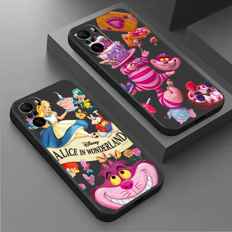 Cute Alice and Cheshire Cat Phone Case For Xiaomi Redmi Note 11E 11S 11 11T 10 10S 9 9T 9S 8 8T 7 Pro Plus 5G Black Cover
Cute Alice and Cheshire Cat Phone Case For Xiaomi Redmi Note 11E 11S 11 11T 10 10S 9 9T 9S 8 8T 7 Pro Plus 5G Black Cover