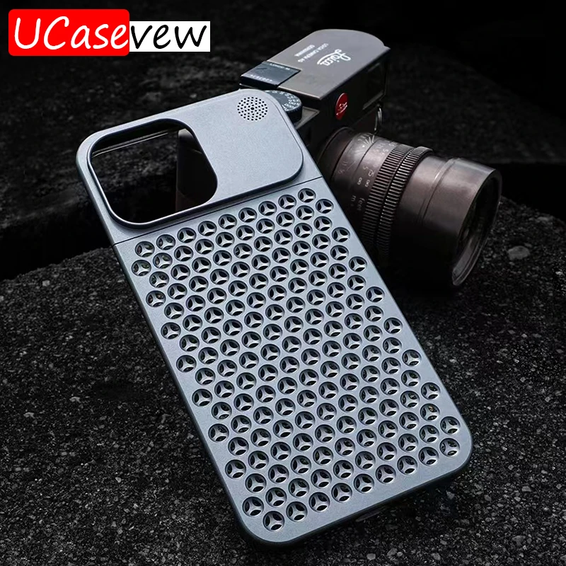 Чехол из алюминиевого сплава для iPhoone 14Plus, противоударный чехол с отверстиями для отвода тепла, подходит для Apple iPhone 13 14 ProMax, металлические чехлы для телефонов
Чехол из алюминиевого сплава для iPhoone 14Plus, противоударный чехол с отверстиями для отвода тепла, подходит для Apple iPhone 13 14 ProMax, металлические чехлы для телефонов