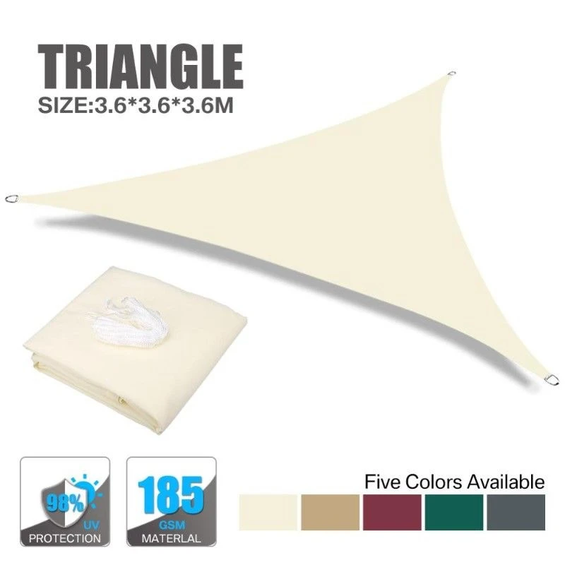 Waterproof Sun Shelter Sunshade Protection Shade Sail Awning Camping Shade Cloth Large For Outdoor Canopy Garden Patio 40%OFF
Waterproof Sun Shelter Sunshade Protection Shade Sail Awning Camping Shade Cloth Large For Outdoor Canopy Garden Patio 40%OFF