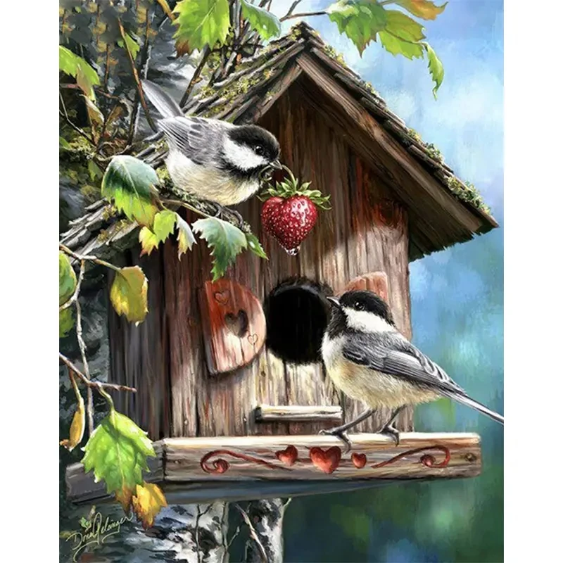 5D DIY Painting Diamond Create a Unique Home Decor Gift with this DIY Diamond Painting - Bird Nest Strawberry!
5D DIY Painting Diamond Create a Unique Home Decor Gift with this DIY Diamond Painting - Bird Nest Strawberry!
