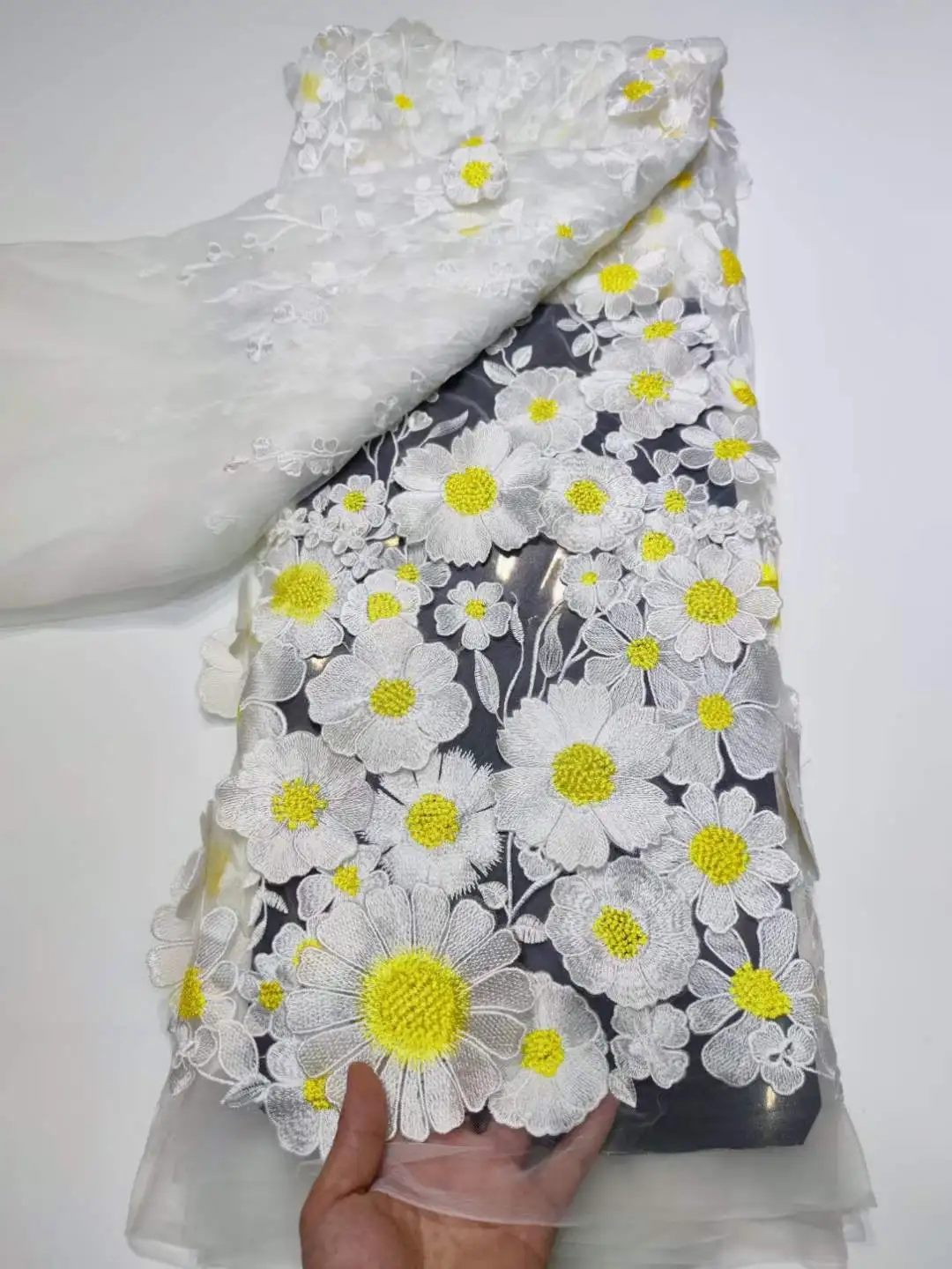 2022 African High Quality Tulle Lace Swiss Handmade Design Embroidery Applique Flowers Fabric Nigeria For Bride Birthday Dress
2022 African High Quality Tulle Lace Swiss Handmade Design Embroidery Applique Flowers Fabric Nigeria For Bride Birthday Dress