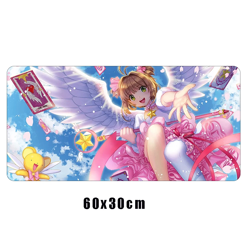 Anime Mouse Pad Gamer Card Captor Sakura Large Otaku Gaming MousePad Locking Edge Cartoon XL Laptop Computer Desk Keyboard Mat
Anime Mouse Pad Gamer Card Captor Sakura Large Otaku Gaming MousePad Locking Edge Cartoon XL Laptop Computer Desk Keyboard Mat