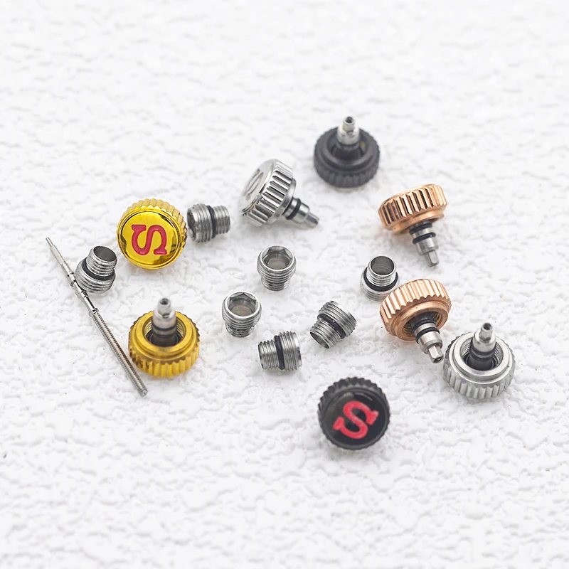 Seiko SKX007 Case Screw-in Watch Crown Replace Crown Engraved Signed 'S' Include Crown Tube Fits NH35 NH36 7s26 Movement
Seiko SKX007 Case Screw-in Watch Crown Replace Crown Engraved Signed 'S' Include Crown Tube Fits NH35 NH36 7s26 Movement