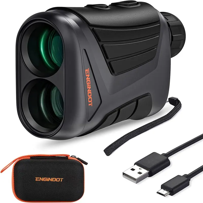 Hunting Rangefinder, 900 Yards Golf Rangefinders, 7X Laser Range Finder, Scan Rangefinders with USB Cable for Golf, Hunting, Hik
Hunting Rangefinder, 900 Yards Golf Rangefinders, 7X Laser Range Finder, Scan Rangefinders with USB Cable for Golf, Hunting, Hik