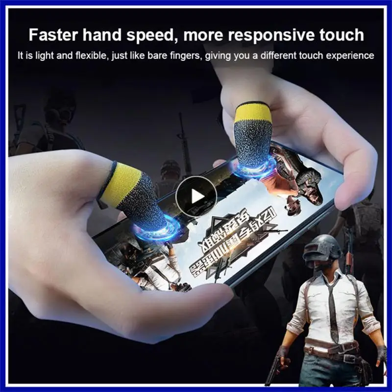 Anti Slip Touch Screen Finger Cover High Sensitivity Game Fingertips Made Of Conductive Fibers And Polyester Materials
Anti Slip Touch Screen Finger Cover High Sensitivity Game Fingertips Made Of Conductive Fibers And Polyester Materials