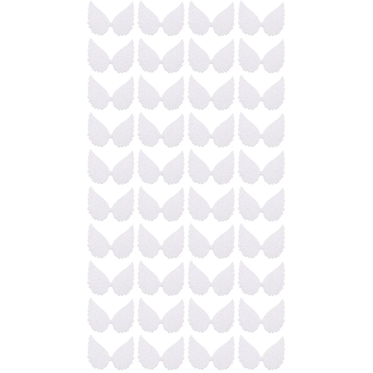 60 Pcs Mini Top Hat DIY Angel Wings Cake Decoration Material Glitter White Clothes Baby 
60 Pcs Mini Top Hat DIY Angel Wings Cake Decoration Material Glitter White Clothes Baby