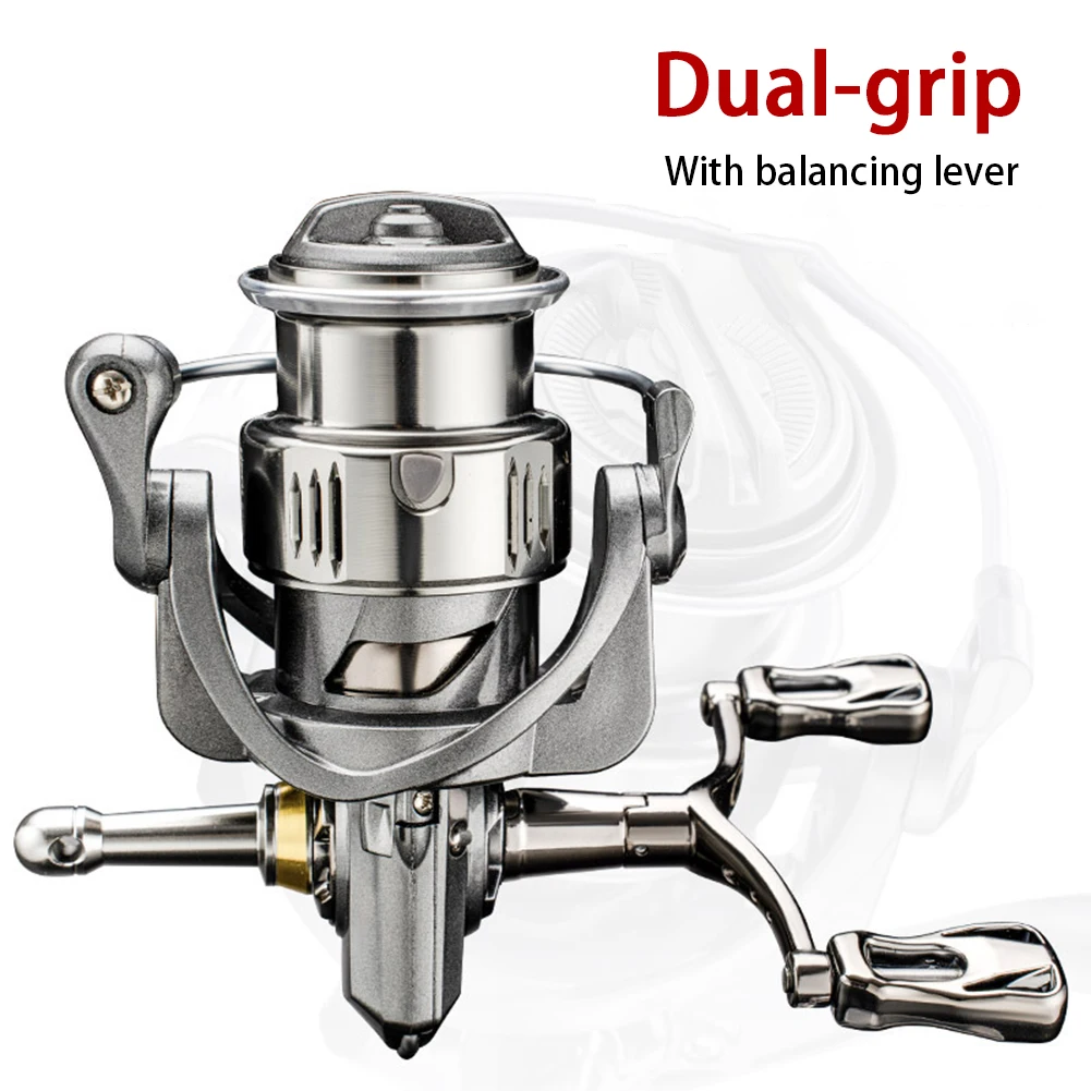 Fishing Reel 2500-3000 Series Spinning Reel 8KG Max. Drag 5.2:1 with Balancing Lever Shallow Spool for Carp Freshwater Saltwater
Fishing Reel 2500-3000 Series Spinning Reel 8KG Max. Drag 5.2:1 with Balancing Lever Shallow Spool for Carp Freshwater Saltwater