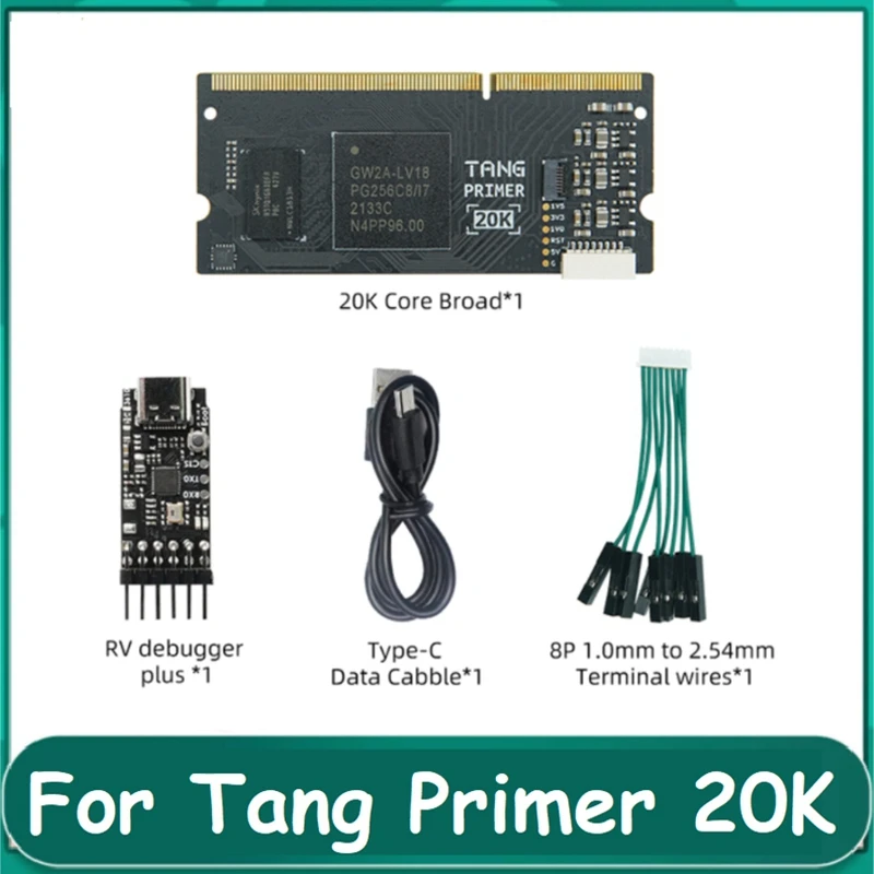 For Tang Primer 20K GOWIN GW2A FPGA Goai Core Board GW2A FPGA Development Board Goai Deep Learning Core Board 
For Tang Primer 20K GOWIN GW2A FPGA Goai Core Board GW2A FPGA Development Board Goai Deep Learning Core Board