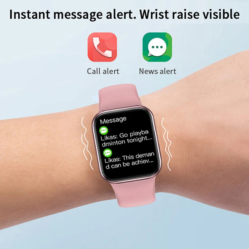 M26 Plus smart watches 1.77 -inch screen support bluetooth wireless call custom dial fitness intelligent charger men and woman
M26 Plus smart watches 1.77 -inch screen support bluetooth wireless call custom dial fitness intelligent charger men and woman